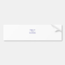 Trust Me I'm a Blogger Bumper Sticker