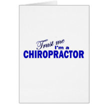 Trust Me I'm a Chiropractor Card