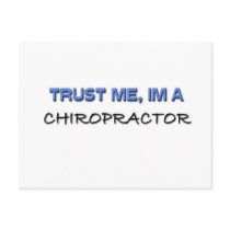 Trust Me I'm a Chiropractor Postcards
