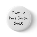 Trust me I'm a Doctor badge Buttons