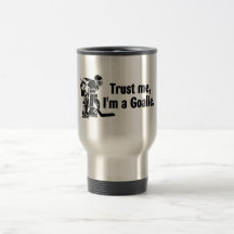 Trust Me Im A Goalie Hockey Coffee Mug