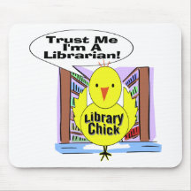 Trust Me I'm A Librarian Mouse Pad