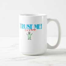 Trust Me I'm A Nurse stick RN Coffee Mug