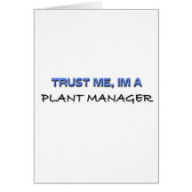 Trust Me I'm a Plant Manager Cards