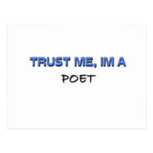 Trust Me I'm a Poet Postcards