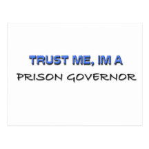 Trust Me I'm a Prison Governor Post Cards
