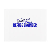 Trust Me I'm a Refuse Engineer Post Card