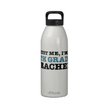 Trust Me, I'm A Seventh Grade Teacher Reusable Water Bottles