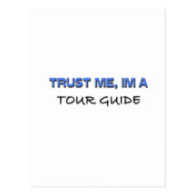 Trust Me I'm a Tour Guide Post Cards