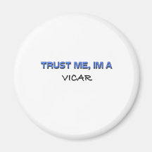 Trust Me I'm a Vicar Refrigerator Magnets