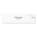 Trust Me I'm an Analyst bumper stickers