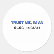 Trust Me I'm an Electrician Sticker