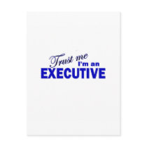 Trust Me I'm an Executive Postcards