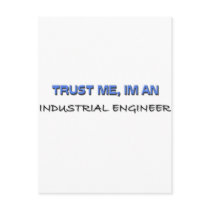 Trust Me I'm an Industrial Engineer Post Card