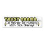 Trust Obama? Bumper Stickers
