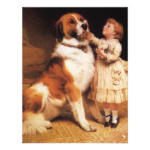 Trust (Saint Bernard) by Charles Burton Barber Announcements