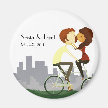 Trust Save the Date Refrigerator Magnet