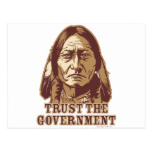 Trust The Government Post Card