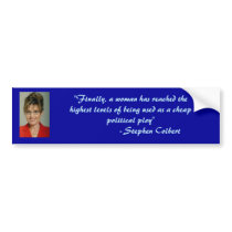 Truth about Palin Bumper Stickers