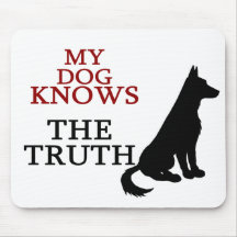 Truth Dog Mouse Pad