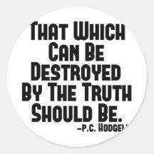 Truth Hurts Stickers