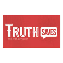 Truth Saves Cards Business Card Templates