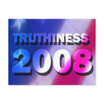 TRUTHINESS 2008 POST CARD