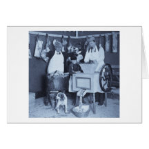 Try Our Sausages! You Get What You See Us Make Greeting Card