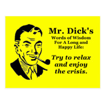 Try To Relax Post Card