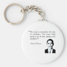 Trying to be excellent keychain