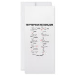 Tryptophan Metabolism (Chemistry) Custom Rack Cards
