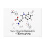 Tryptophan Molecule Postcards