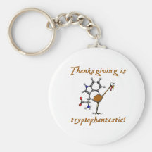 Tryptophantastic Key Chain