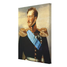 Tsar Nicholas I Gallery Wrapped Canvas