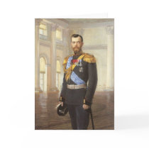 Tsar Nicholas II Greeting Card