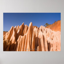 Tsingy rouges de Madagascar Posters