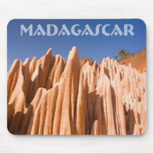 Tsingy rouges de Madagascar Tapis De Souris