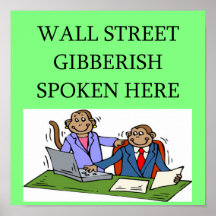 tsock de Wall Street, investisseur du marché Affiches