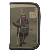 Tsuki hyakushi - Akiyama Buemon (1886) Samarai planners