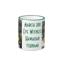 Tsunami 2011 Hawaii Coffee Mugs