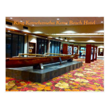 Tsunami site: King Kamehameha Kona Beach hotel Post Cards