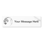 Tsunami Wave Bumper Sticker