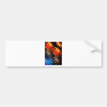 Tsunami Waves Bumper Stickers
