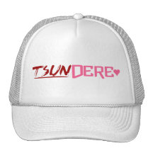 tsundere cap mesh hats