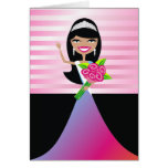 TT-In it to Win It Black Hair | Congratz Card