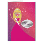 TT-Miss Beauty Princess Blonde | Congratz Card