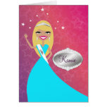 TT-Miss Beauty Princess Blonde | Congratz Card