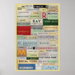 TTC - Found Type Stations Poster