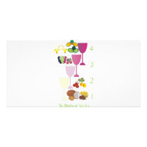 Tu Bishvat Seder Personalized Photo Card