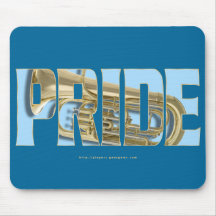 Tuba - Euphonium Pride Mouse Pad